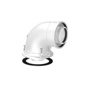 Curva coassiale per caldaie a condensazione