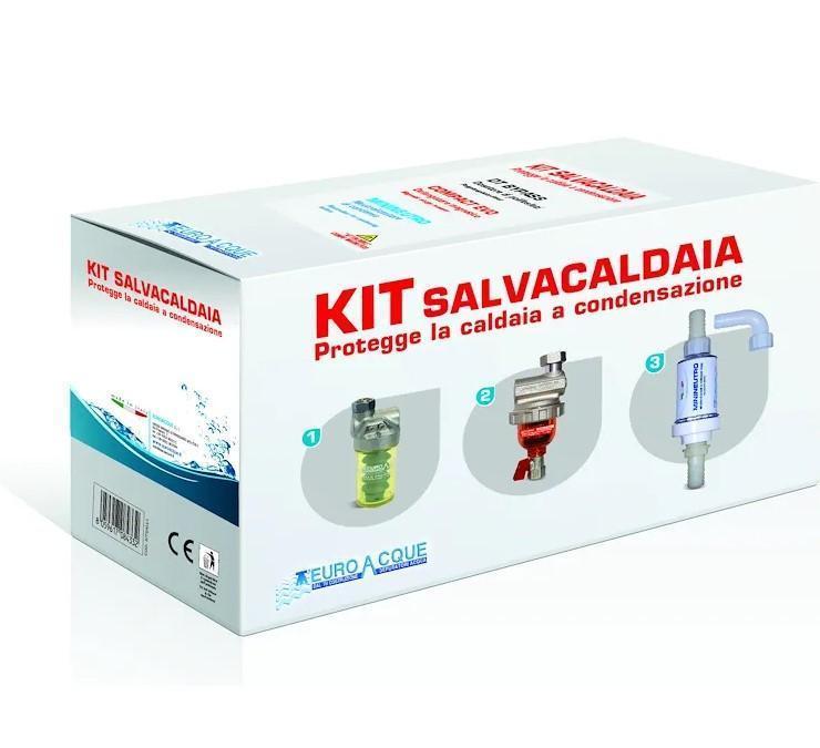 euroacque kit salvacaldaia euroacque defangatore + filtro + dosatore - kitsalv1 - foto 1