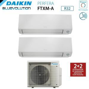 Condizionatore dual perfera all seasons 9+9 unita' esterna 40 kw wifi