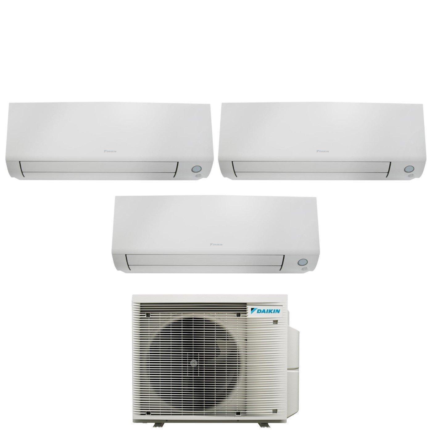 Set climatizzatore multisplit trial Daikin con tre unitu00e0 interne e una esterna 6.8 kW per ambienti residenziali e commerciali