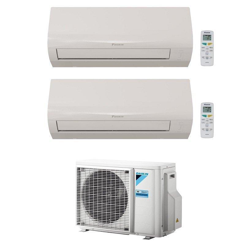 sistema dual split inverter daikin per ambienti fino a 40 metri quadrati